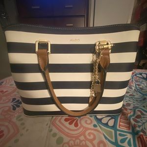 NWT Striped Aldo Purse
